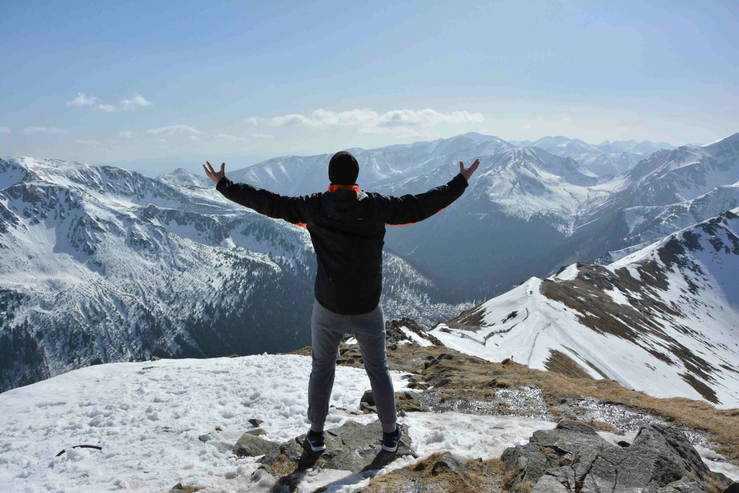 La montagne et le grimpeur